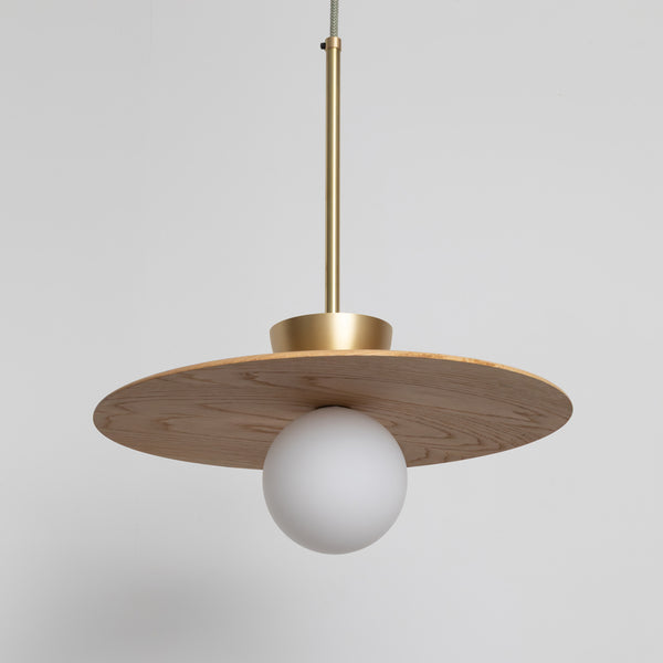 “Madeira” Pendant Light - Hardwood