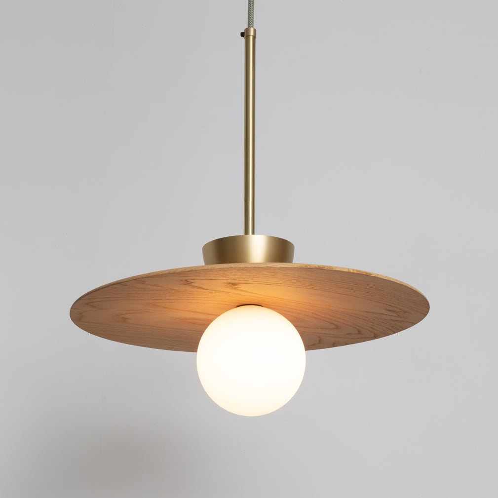 “Madeira” Pendant Light - Hardwood