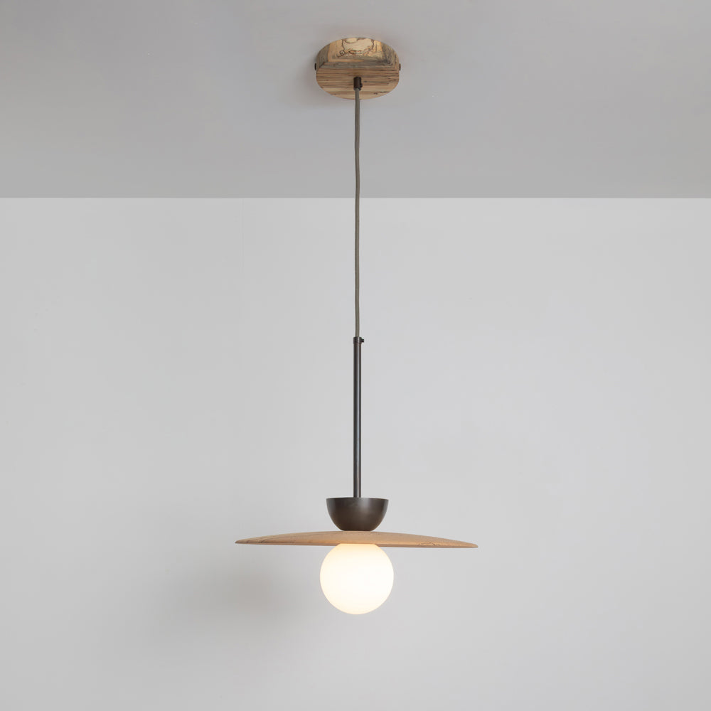 “Madeira” Pendant Light - Hardwood