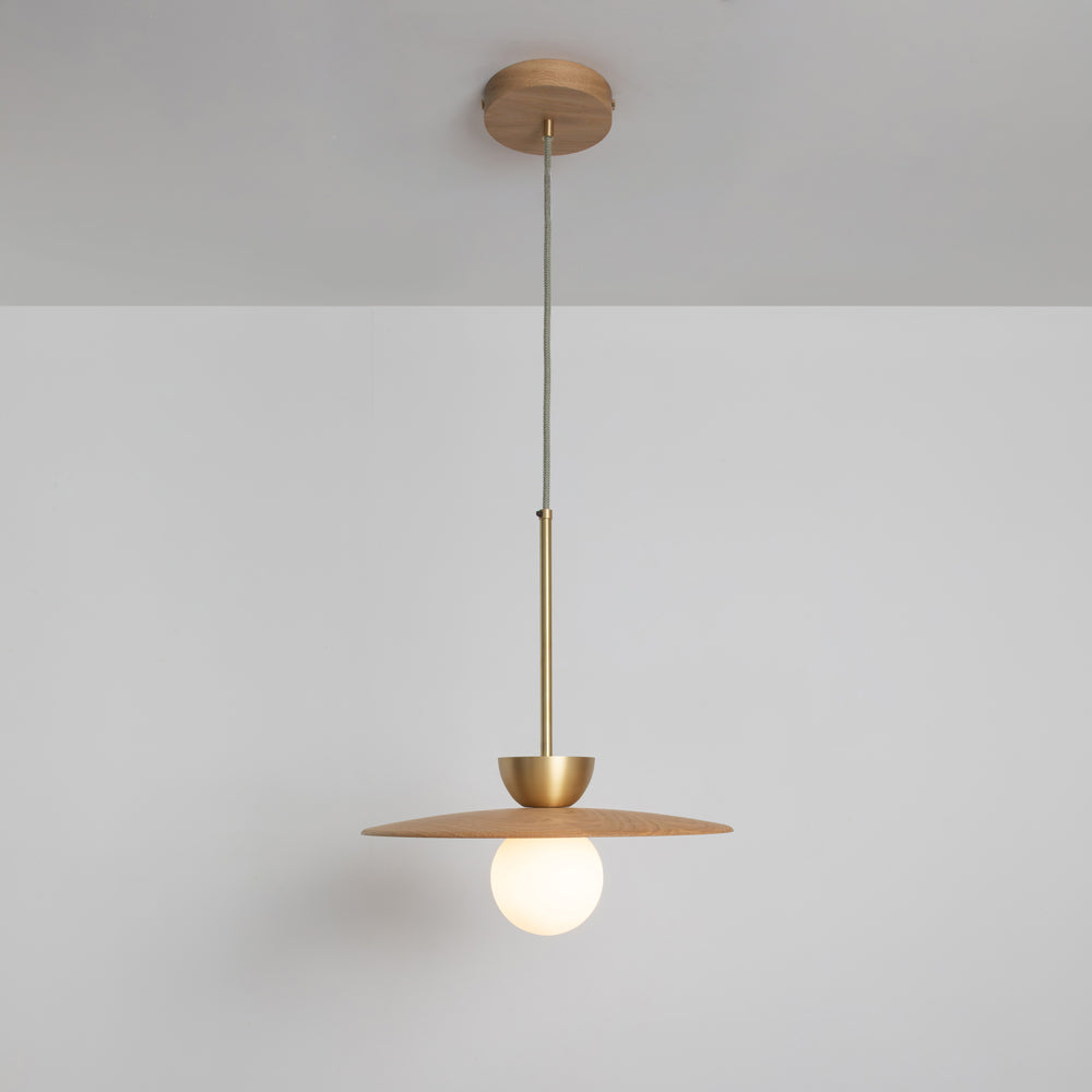 “Madeira” Pendant Light - Hardwood