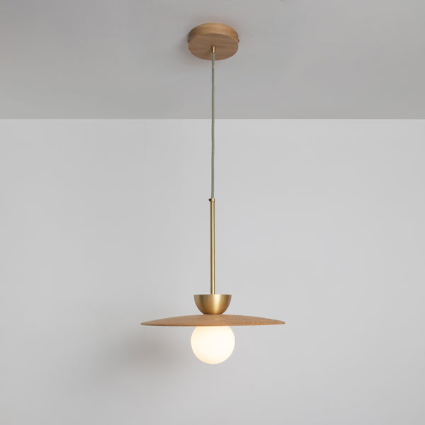 “Madeira” Pendant Light - Hardwood