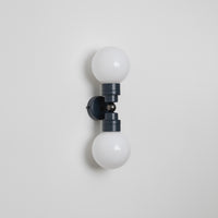 "Lyra" Double Wall Light - Opal Globe