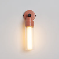 "Lyra" Wall Light - Fluted Glass