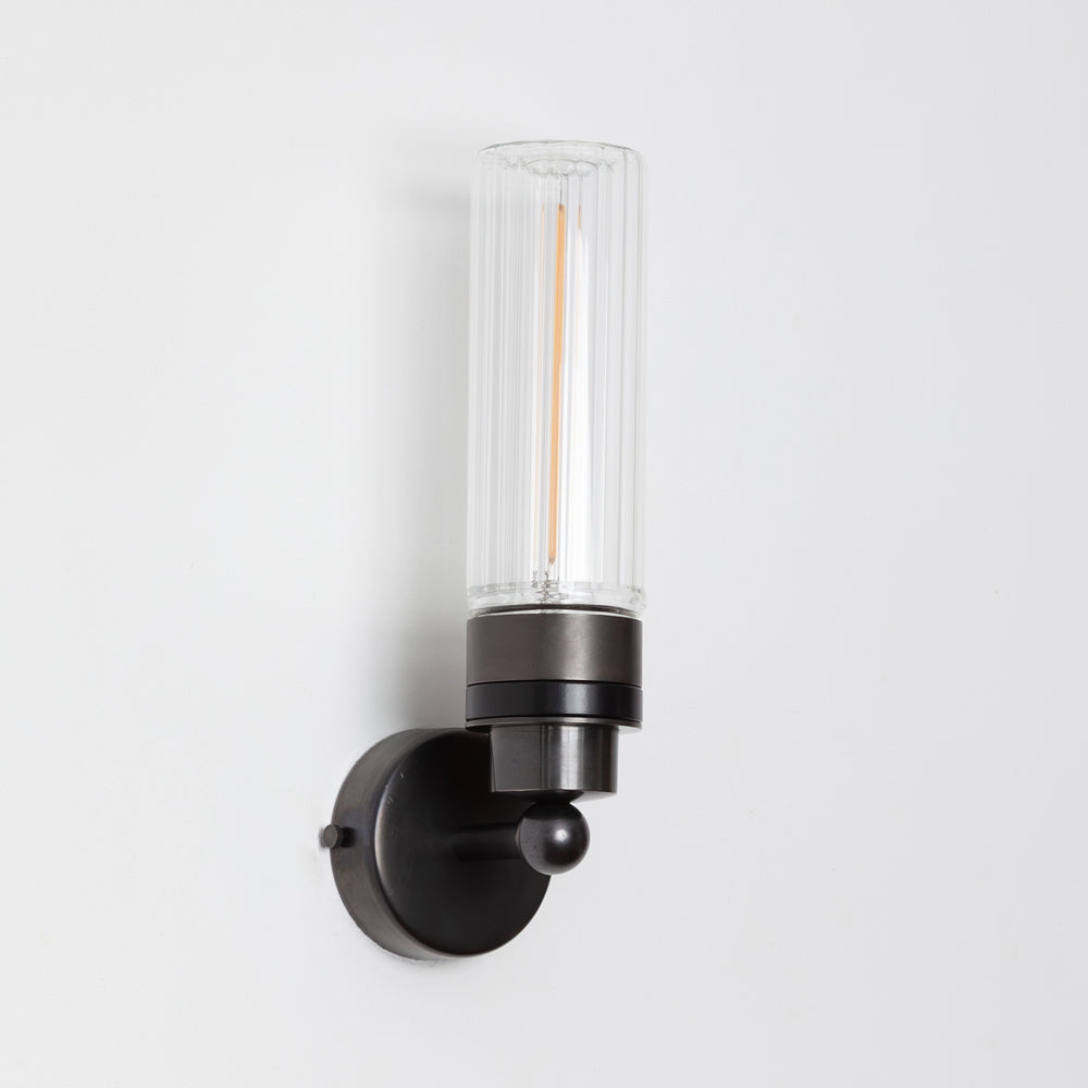 "Lyra" Wall Light - Fluted Glass