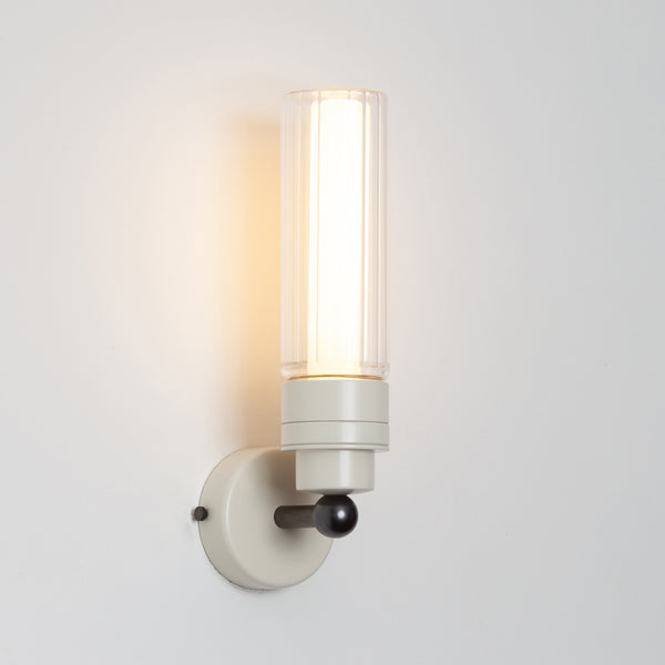"Lyra" Wall Light - Fluted Glass