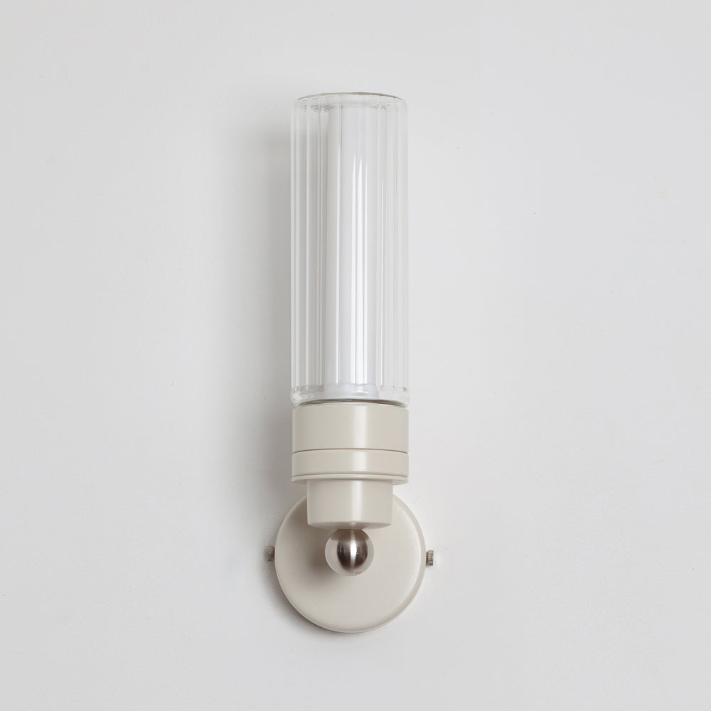 "Lyra" Wall Light - Fluted Glass