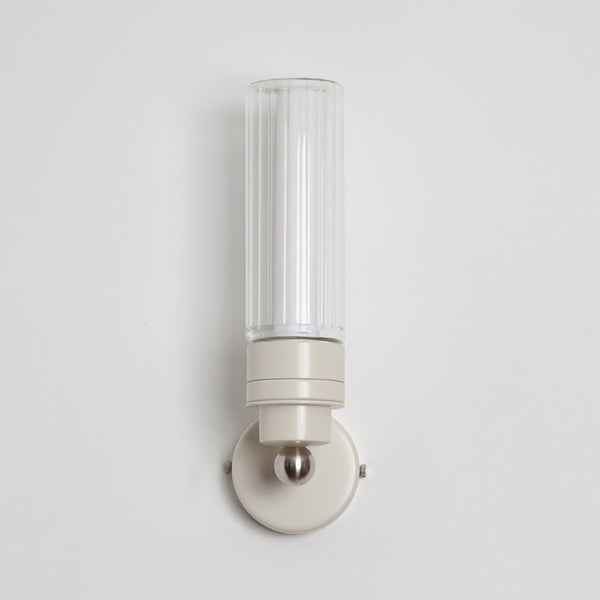 "Lyra" Wall Light - Fluted Glass