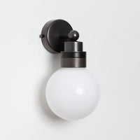 "Lyra" Wall Light - Opal Globe