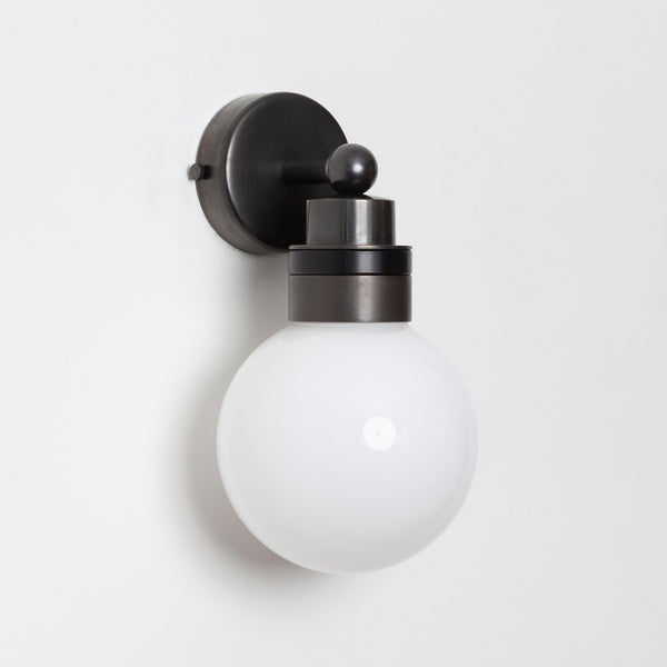 "Lyra" Wall Light - Opal Globe