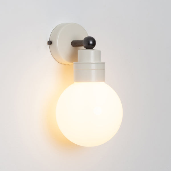 "Lyra" Wall Light - Opal Globe