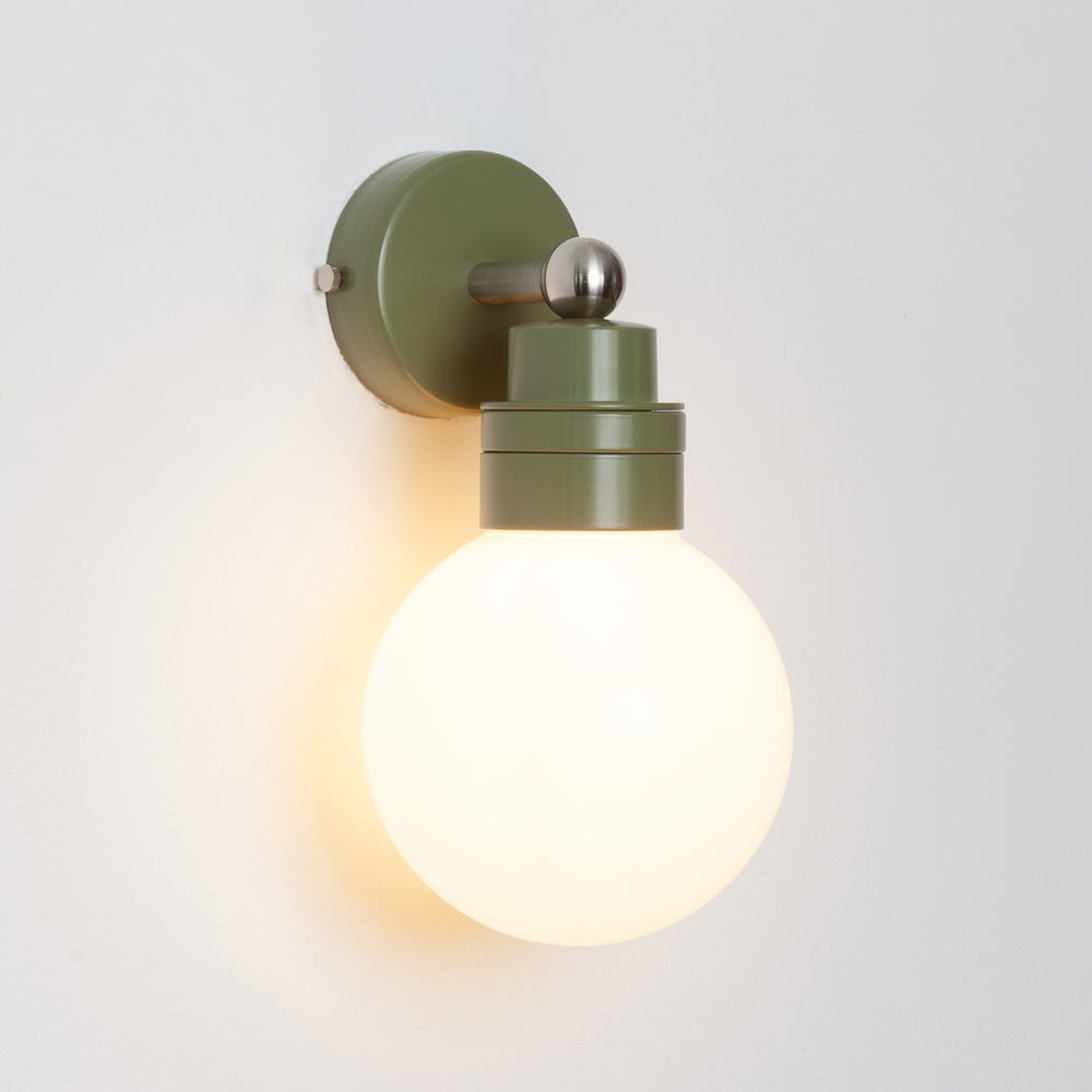 "Lyra" Wall Light - Opal Globe