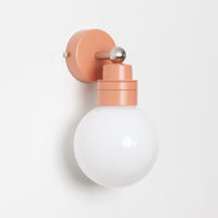"Lyra" Wall Light - Opal Globe