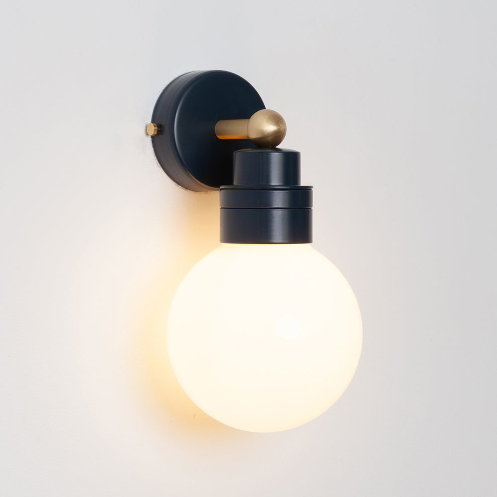 "Lyra" Wall Light - Opal Globe