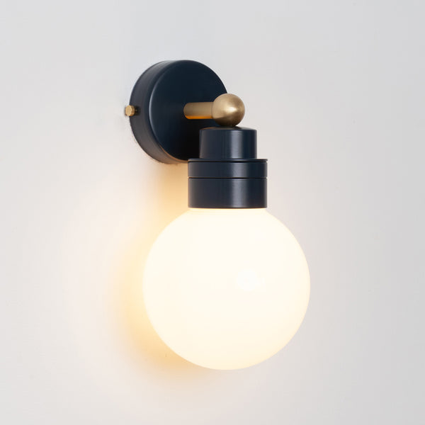 "Lyra" Wall Light - Opal Globe