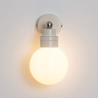 "Lyra" Wall Light - Opal Globe