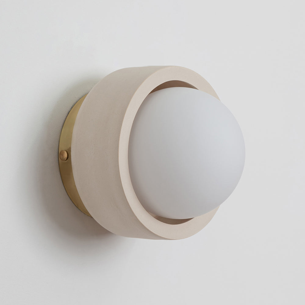 "Pearla" Flush Wall Light - Ceramic