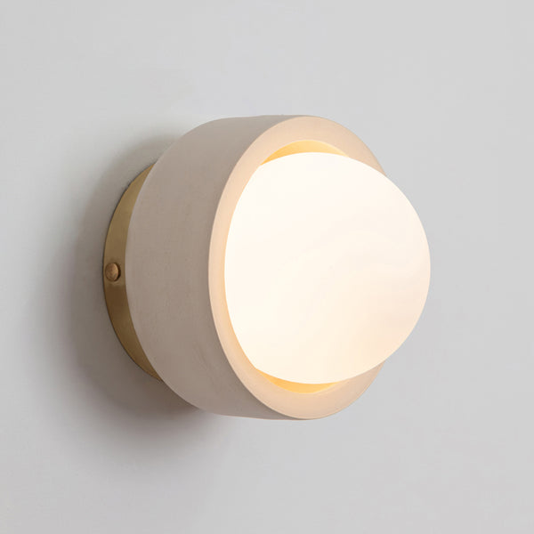"Pearla" Flush Wall Light - Ceramic
