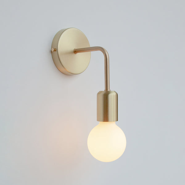 "Bold as Brass" Wall Light