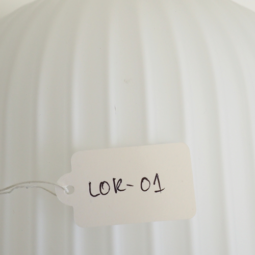 Reeded Glass Shades -  (Outlet)