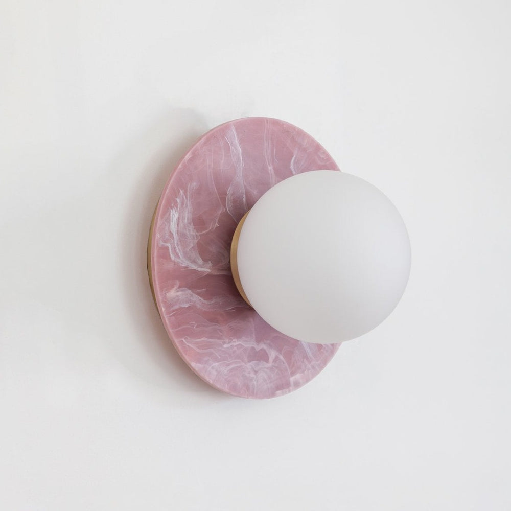 "Bo" Wall Light - Marbled Recycled Plastic