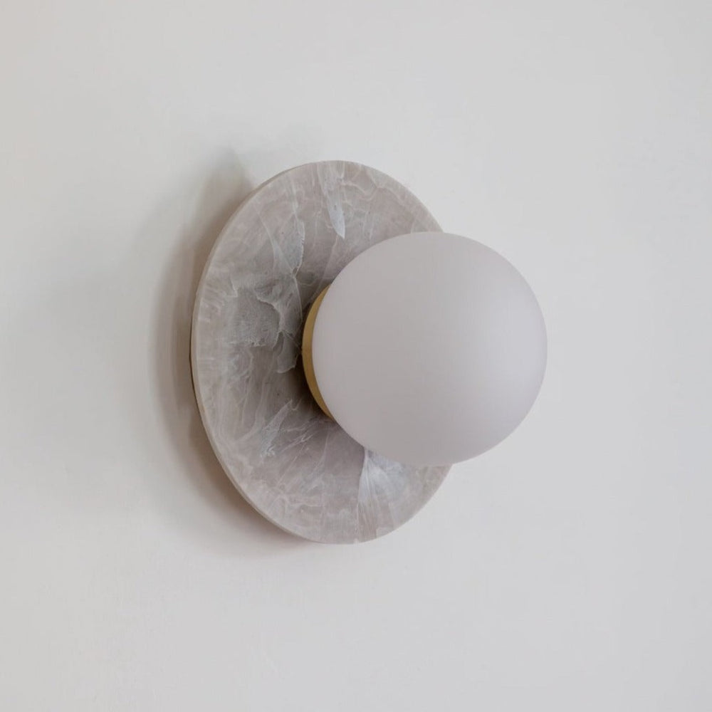 "Bo" Wall Light - Marbled Recycled Plastic