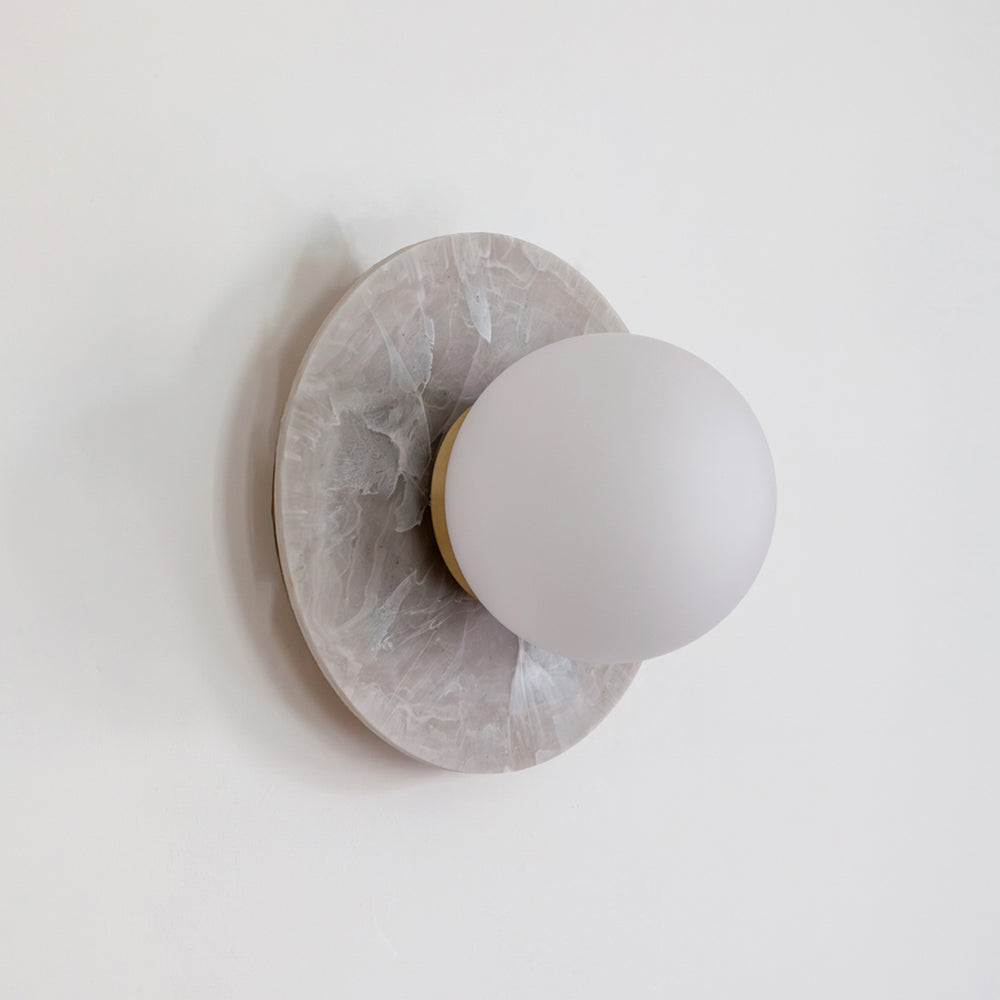 "Bo" Wall Light - Marbled Recycled Plastic