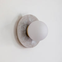 "Bo" Wall Light - Marbled Recycled Plastic