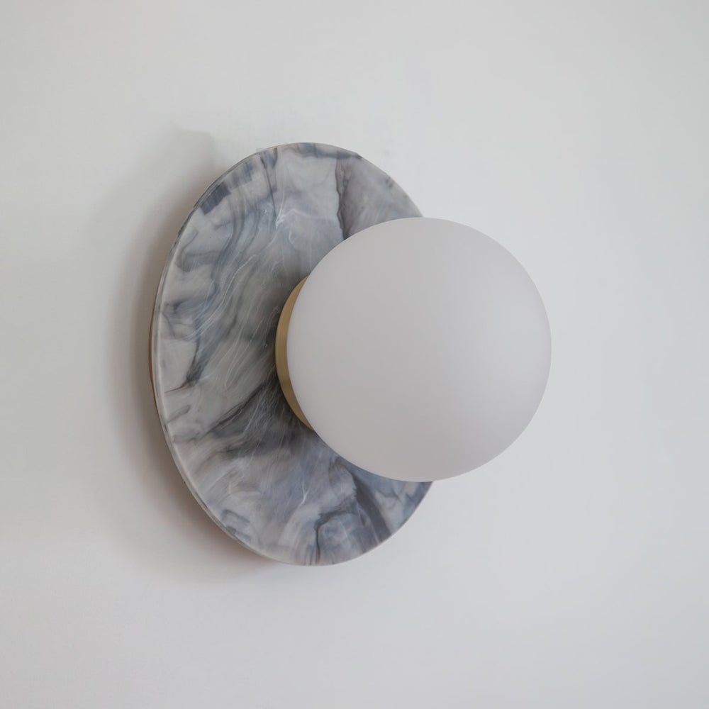"Bo" Wall Light - Marbled Recycled Plastic