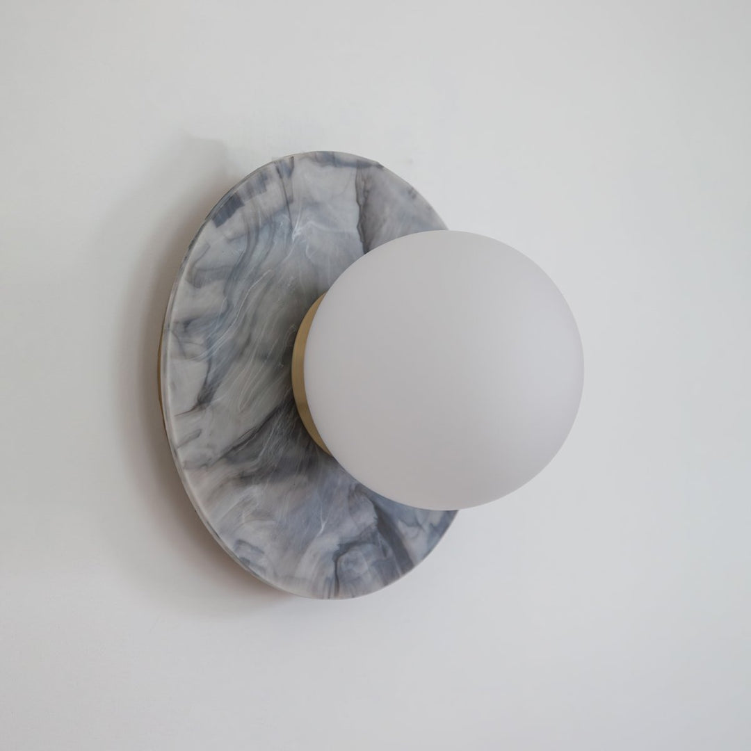 "Bo" Wall Light - Marbled Recycled Plastic