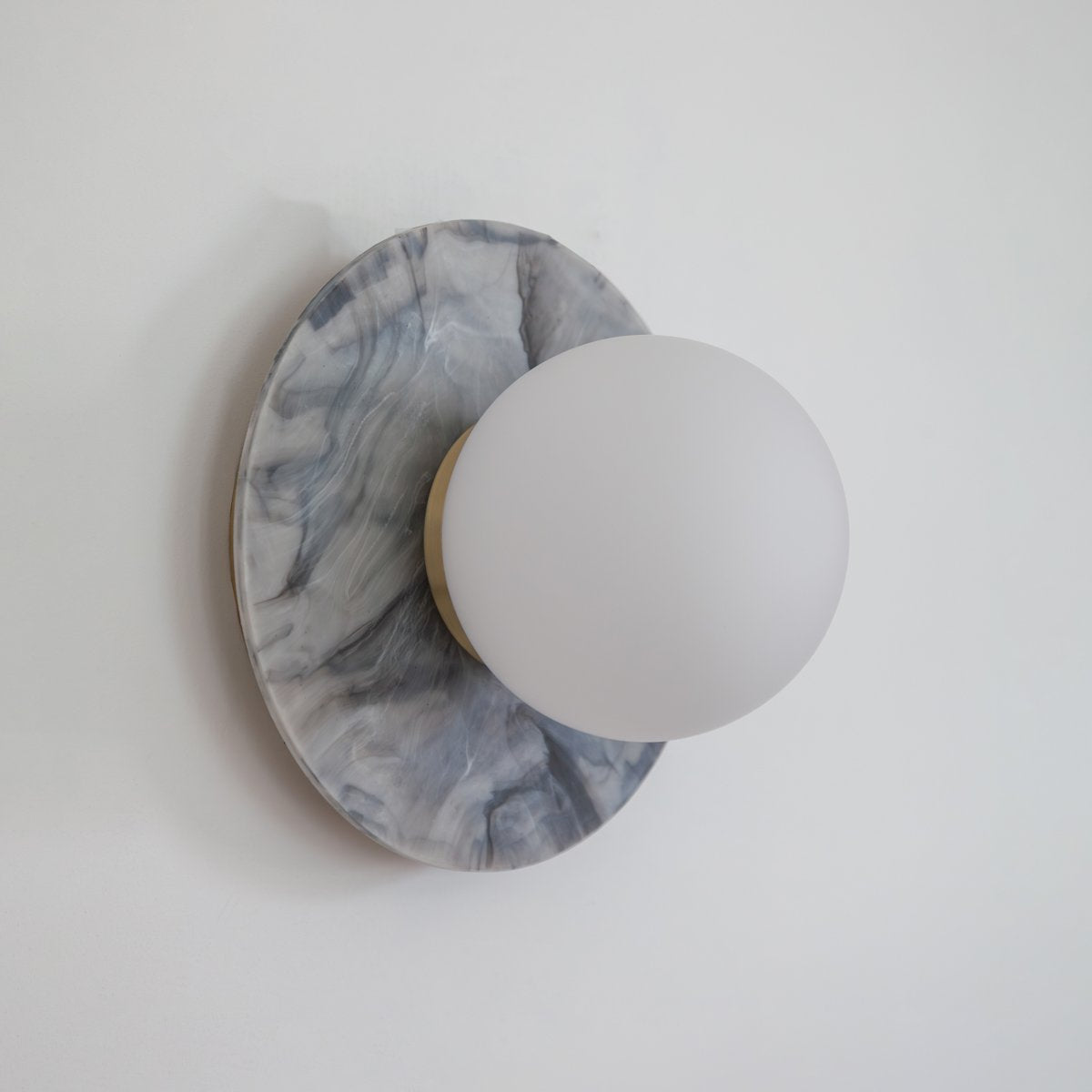 "Bo" Wall Light - Marbled Recycled Plastic