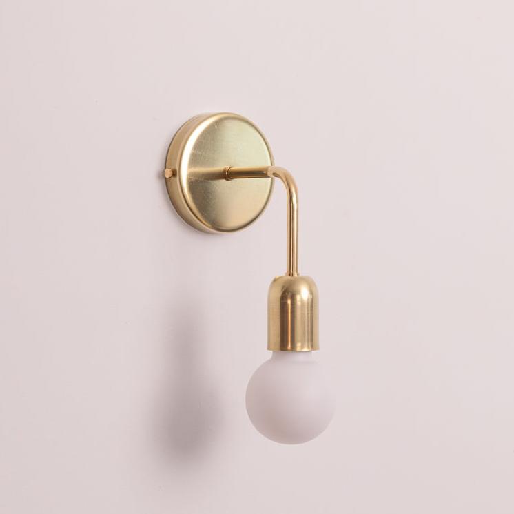 "Bold as Brass" Wall Light - (Outlet)