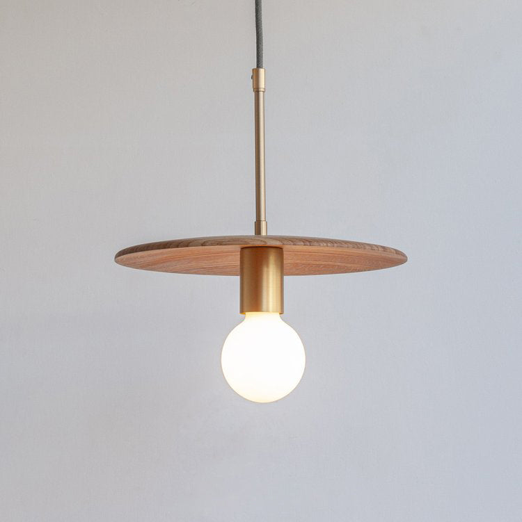 "Cara" Pendant Light - Oak