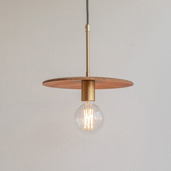 "Cara" Pendant Light - Oak