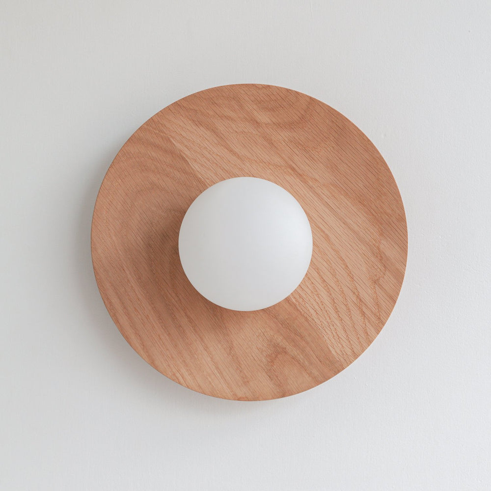 "Cara" Wall Light - Hardwood