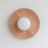 "Cara" Wall Light - Hardwood