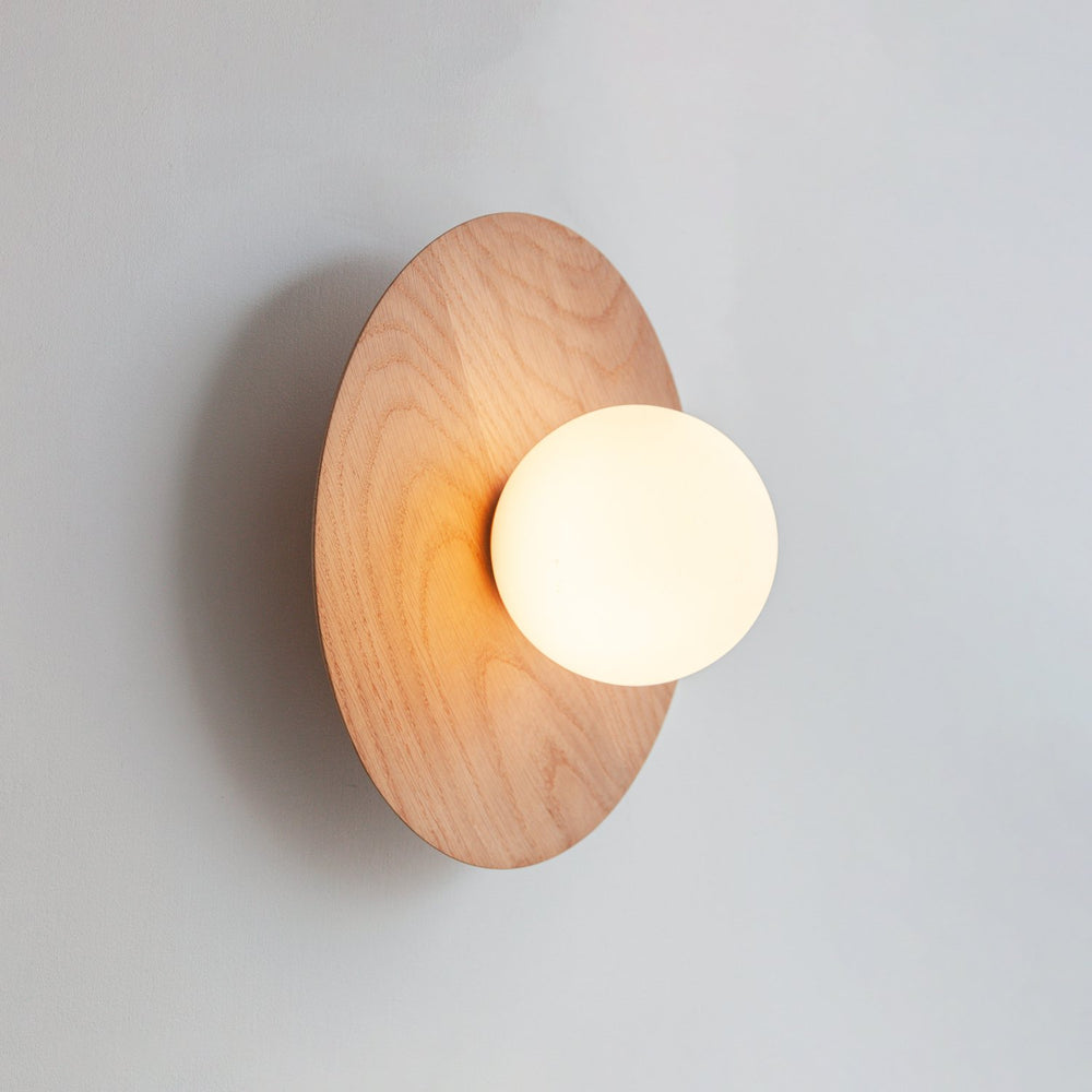 "Cara" Wall Light - Hardwood