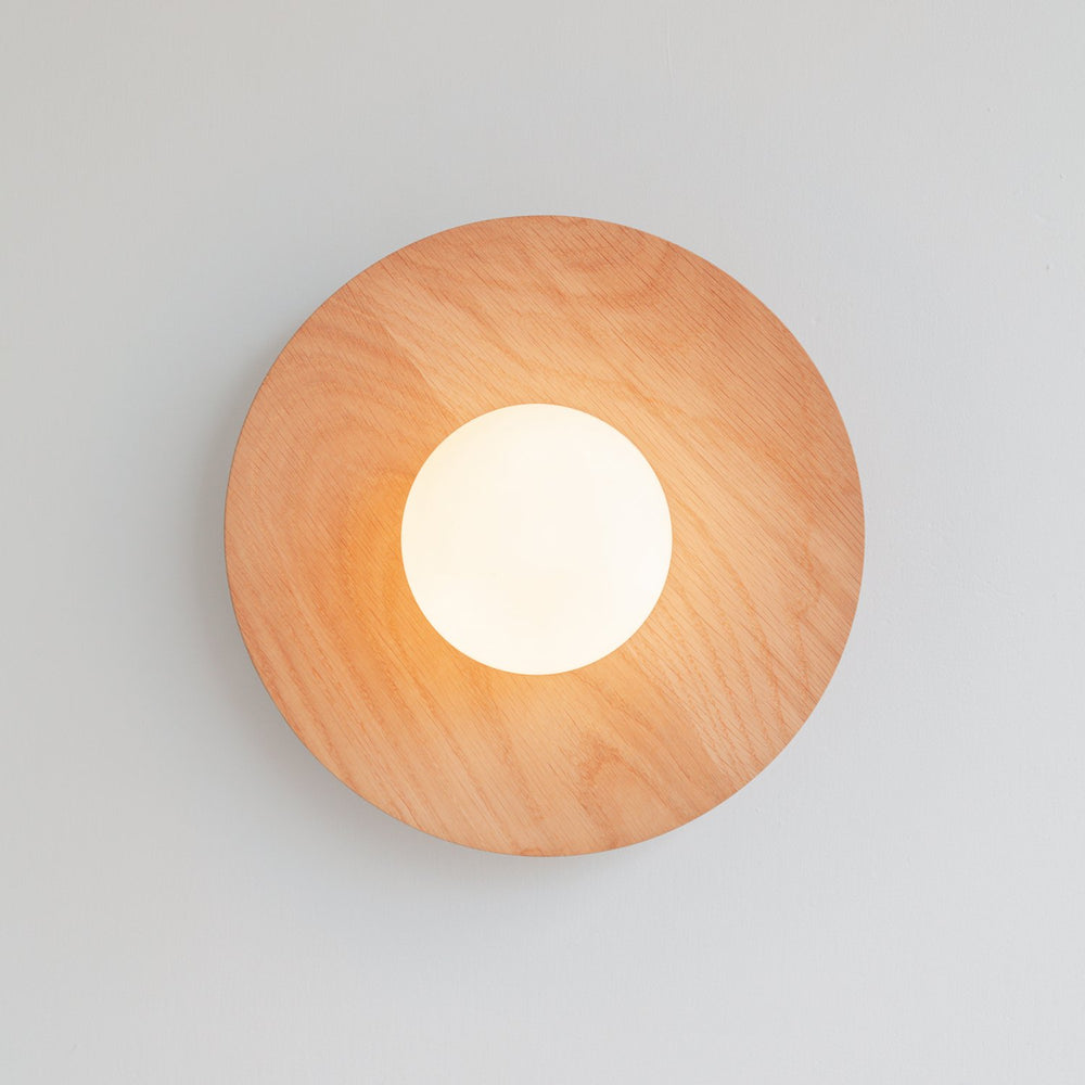 "Cara" Wall Light - Hardwood