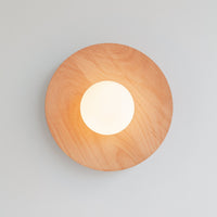 "Cara" Wall Light - Hardwood