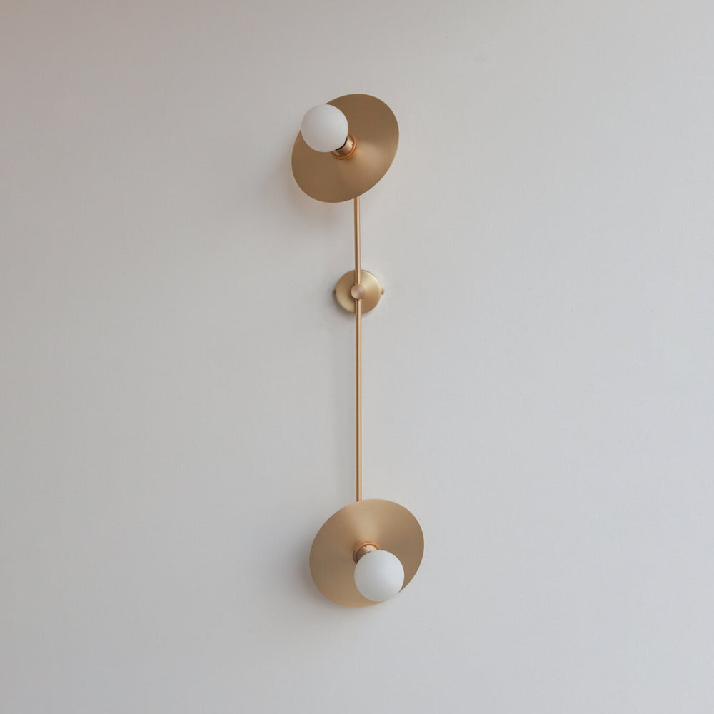 "Radial" Adjustable Double Arm Wall Light