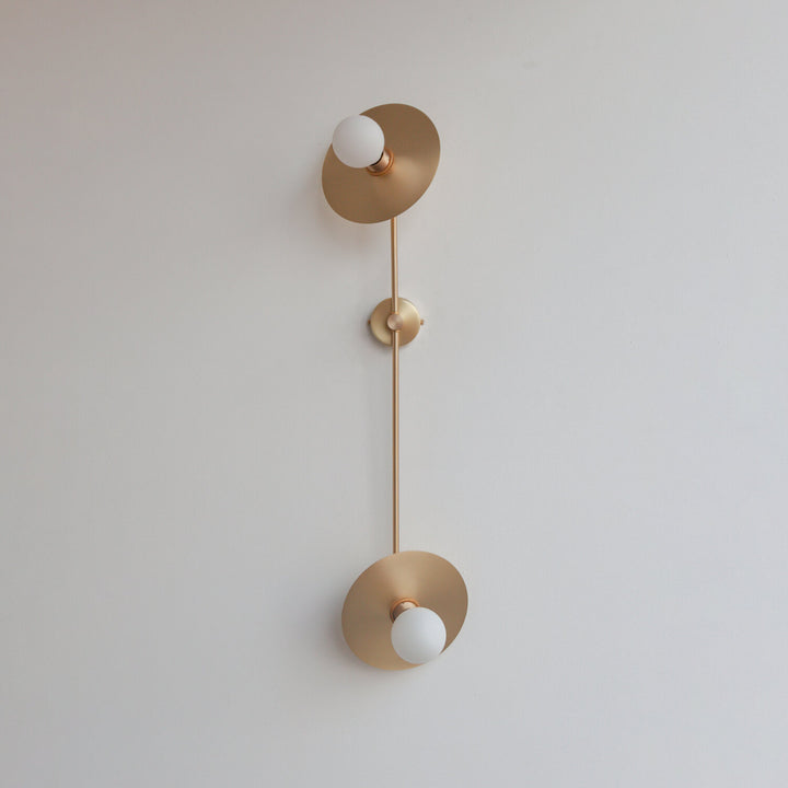 "Radial" Adjustable Double Arm Wall Light