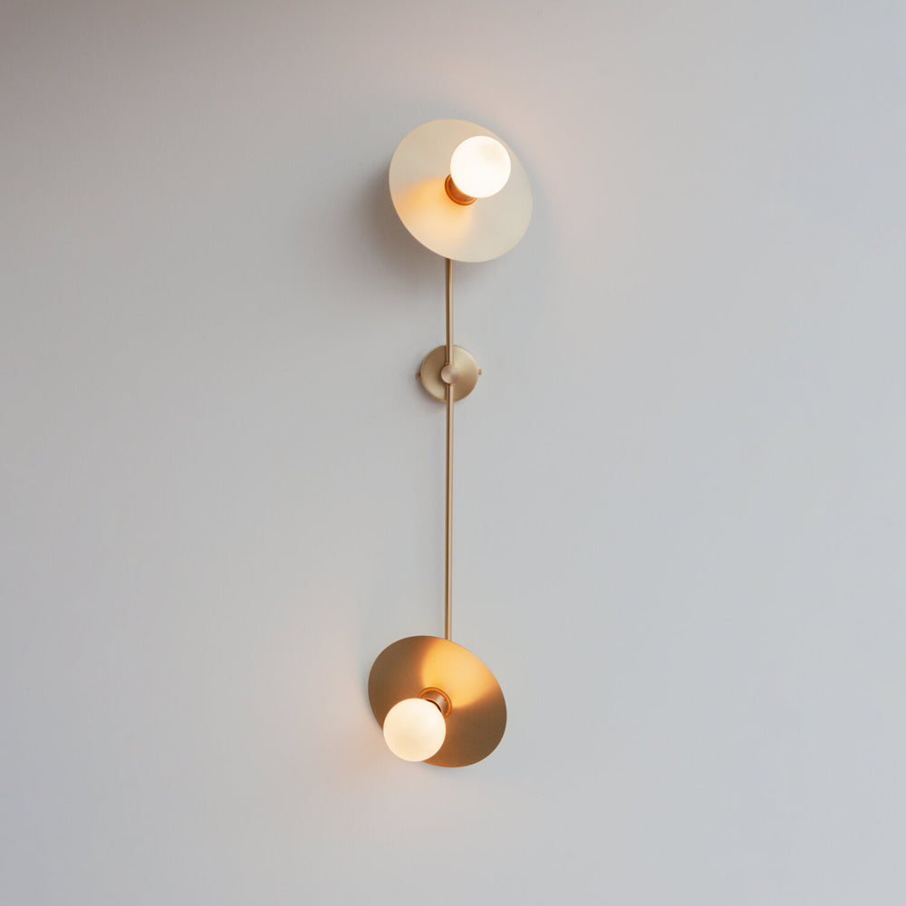 "Radial" Adjustable Double Arm Wall Light