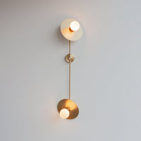 "Radial" Adjustable Double Arm Wall Light