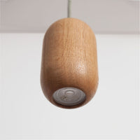 "Pod" Pendant Light - Hardwood