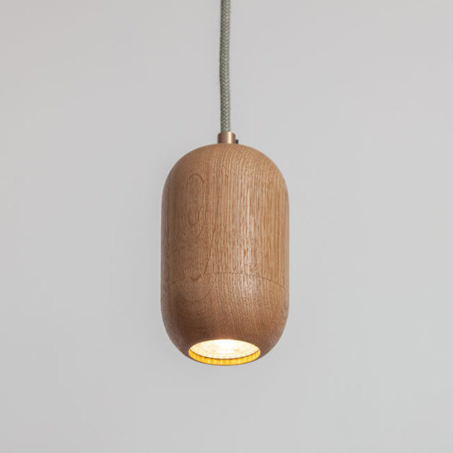 "Pod" Pendant Light - Hardwood