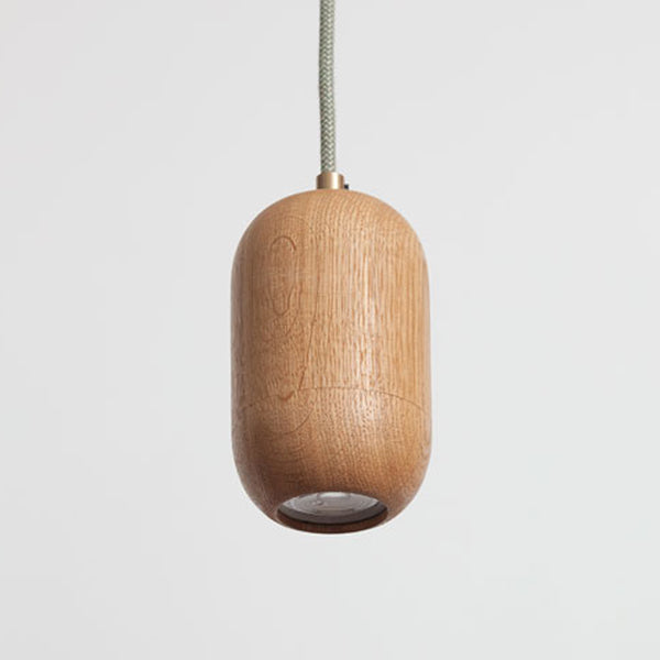 "Pod" Pendant Light - Hardwood