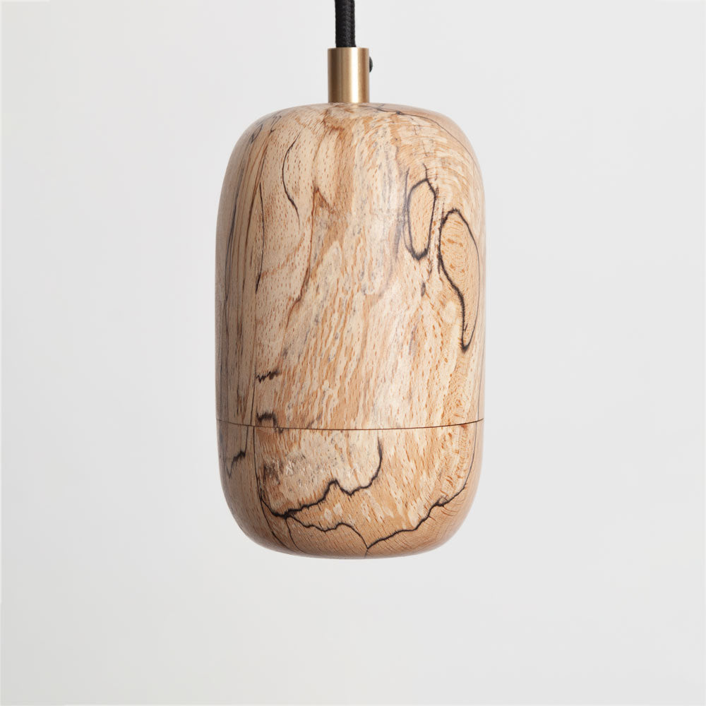 "Pod" Pendant Light - Hardwood