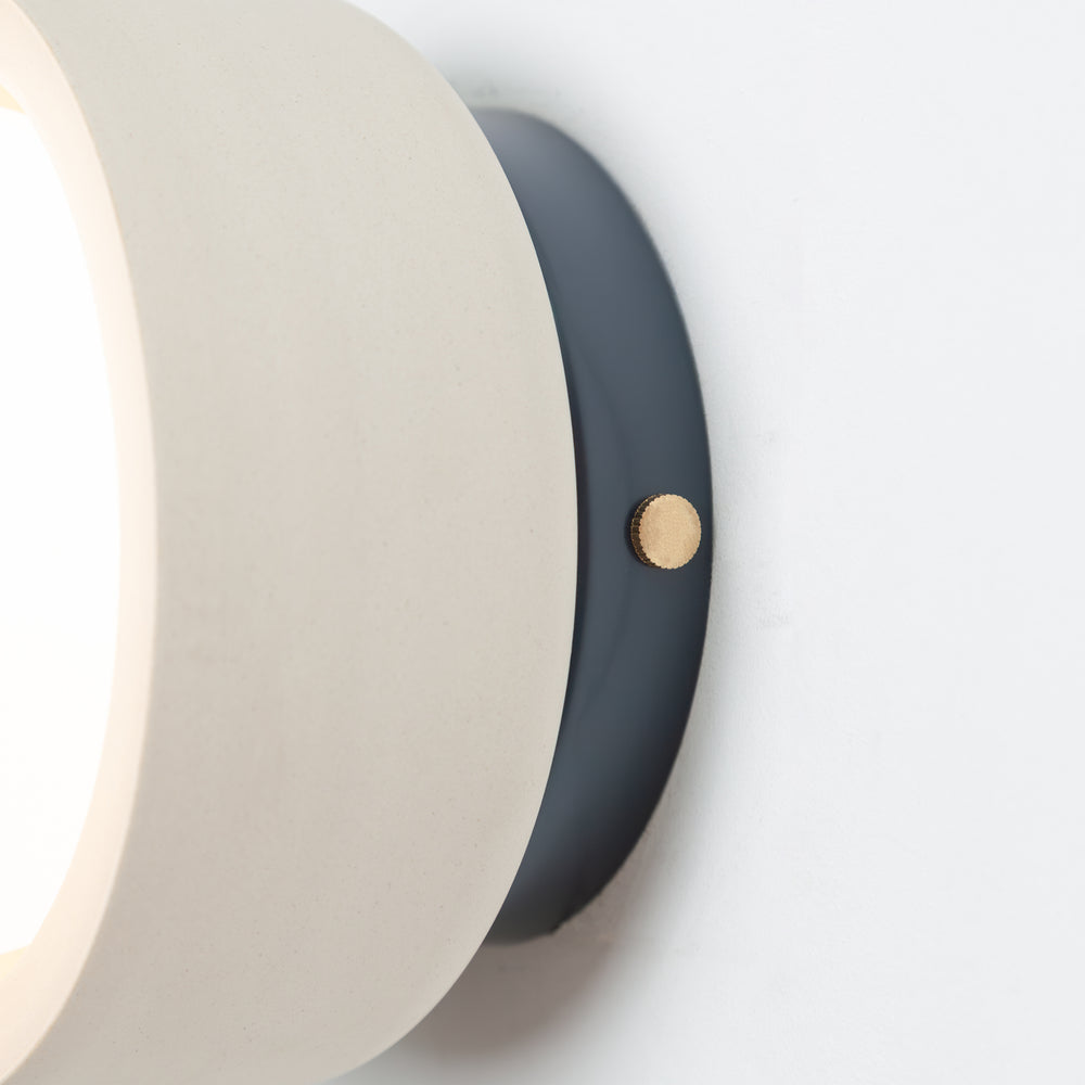 "Pearla" Flush Wall Light - Ceramic