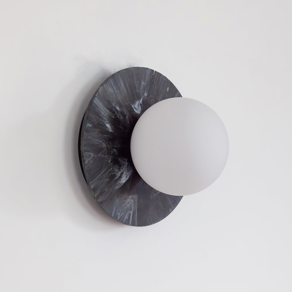"Bo" Wall Light - Marbled Recycled Plastic
