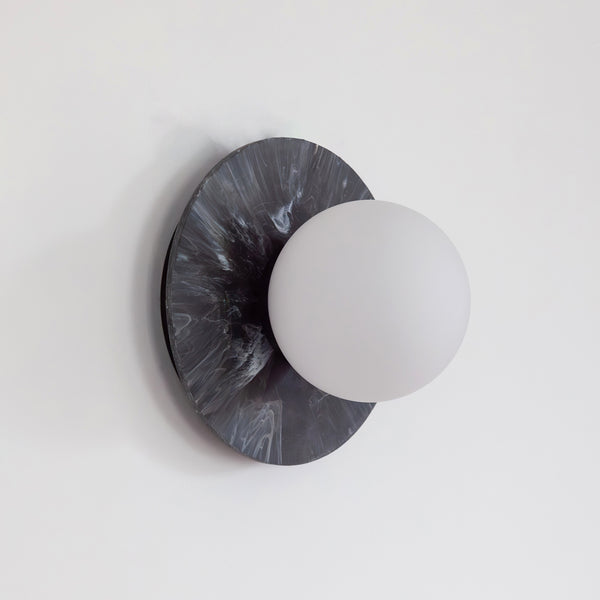 "Bo" Wall Light - Marbled Recycled Plastic