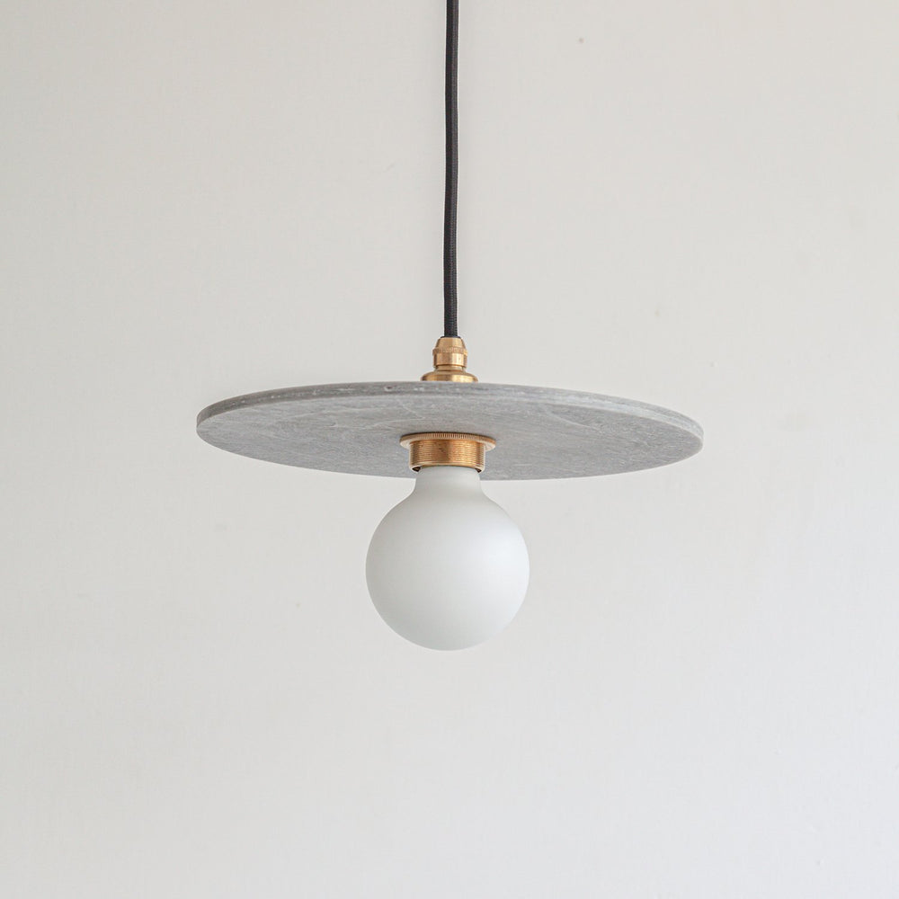 "Arc" Pendant Light - Marbled Recycled Plastic